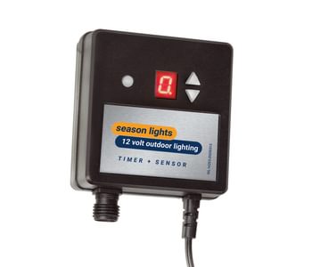 Dusk to dawn sensor + Timer